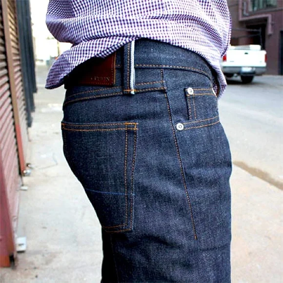 Gustin | Jeans | Gustin 16699 Usa Raw Denim Button Fly Jeans